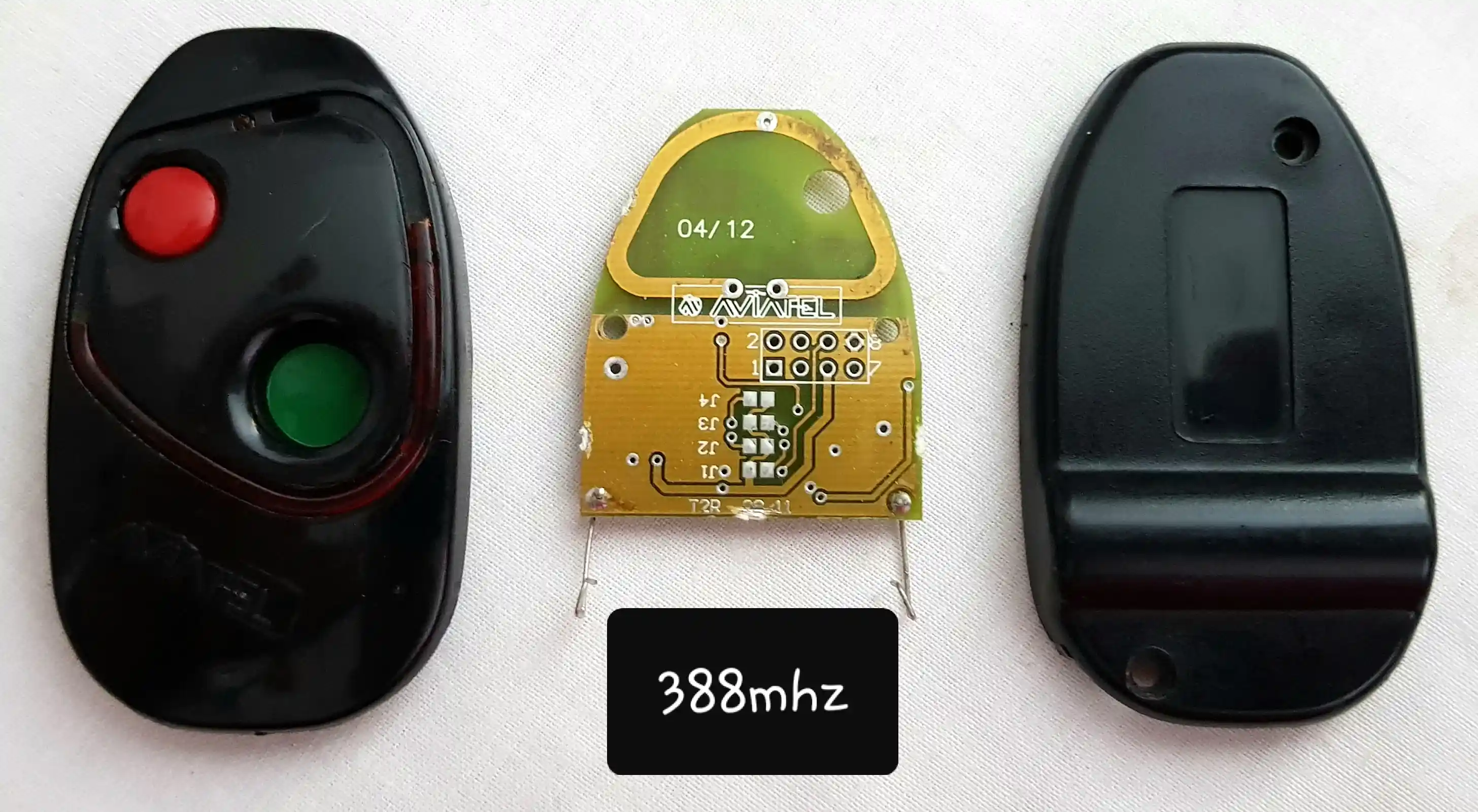 Placa de control remoto Aviatel modulo receptor