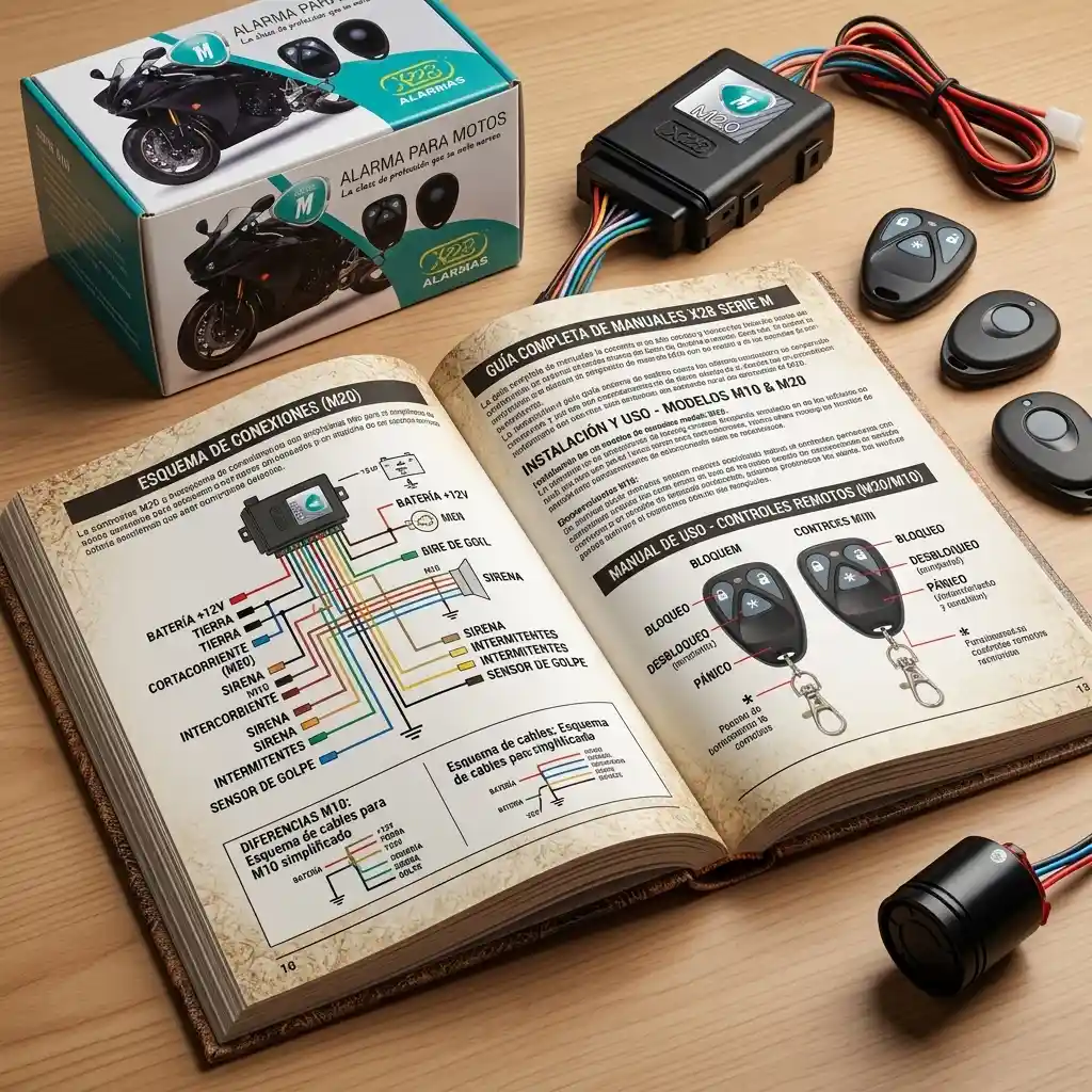 Manuales y videos X28 M10 y M20